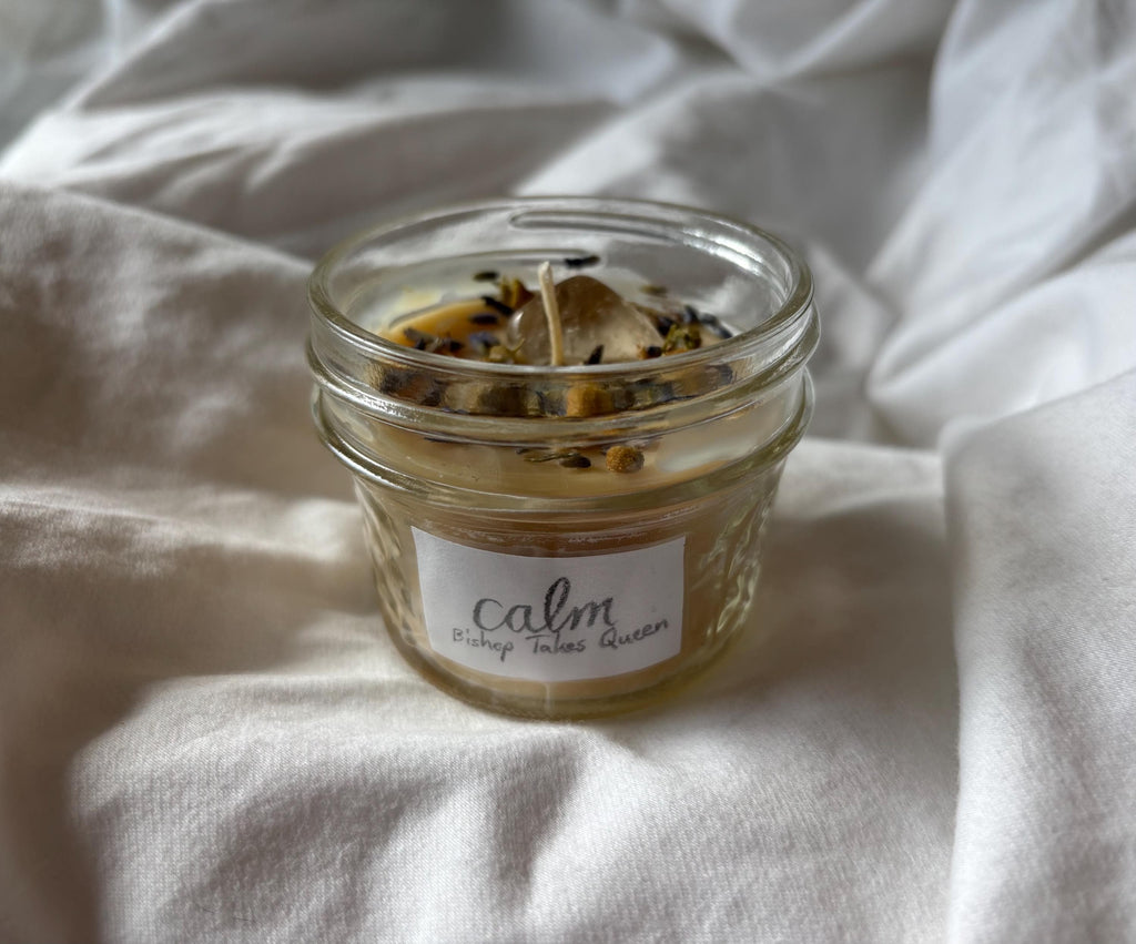 Handmade spell candles - self love, calm