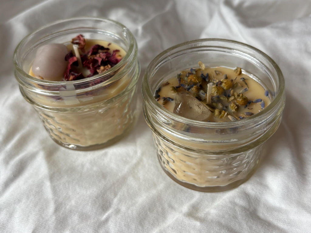 Handmade spell candles - self love, calm