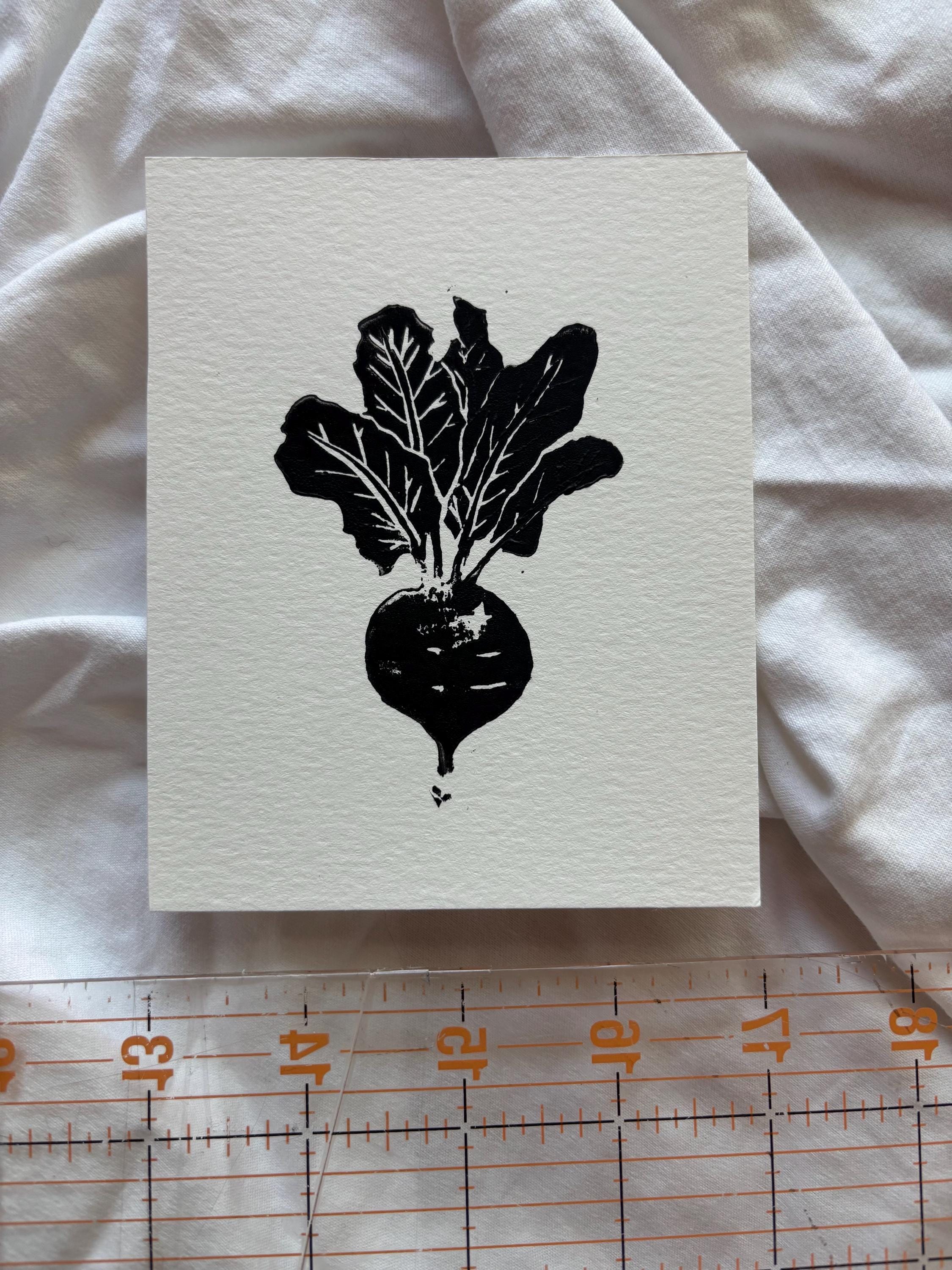 Set of hand carved block prints - mushroom, tractor, snake, chicken, spider, bat